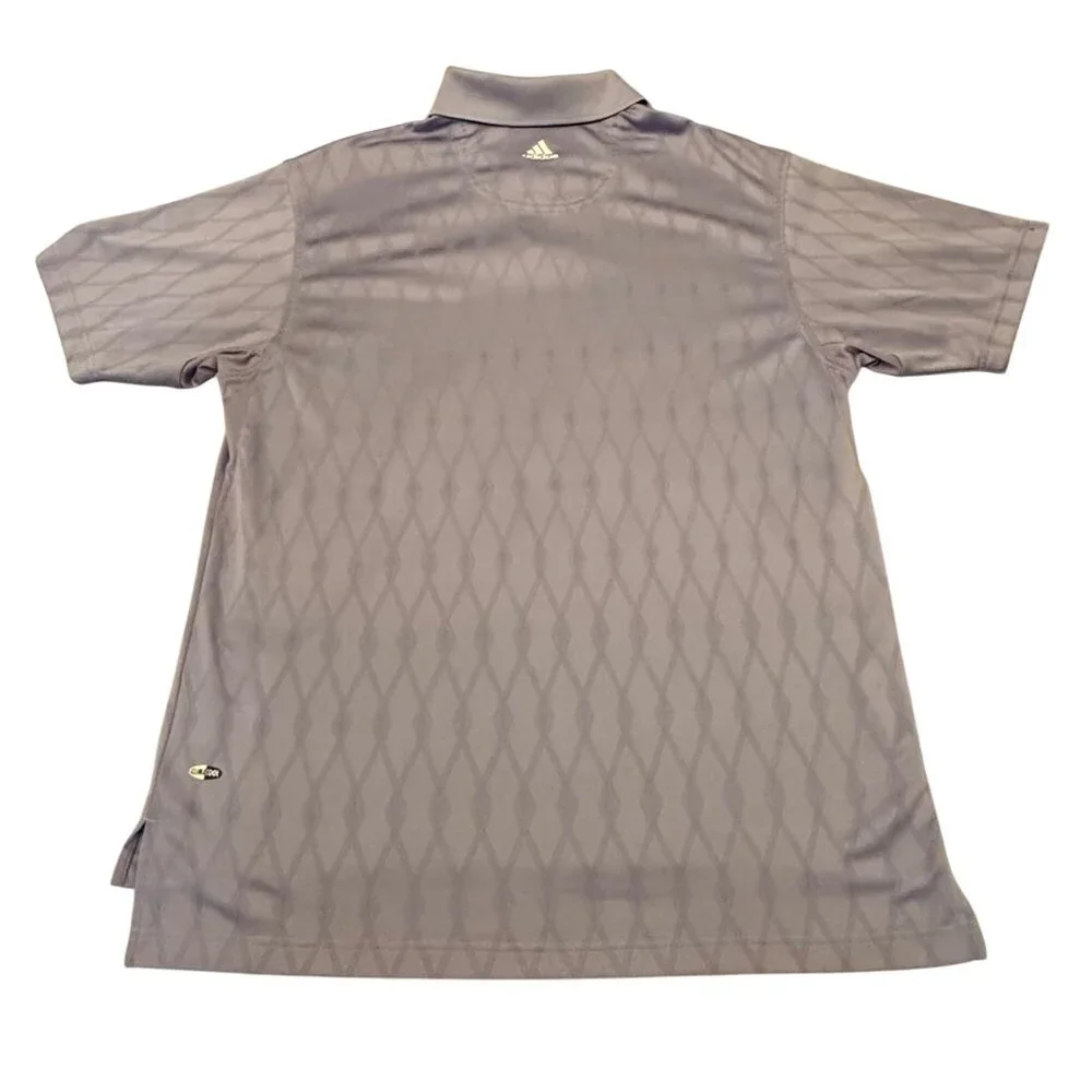 Adidas ClimaCool Mens Size M Ginn Sur Mer Classic‎ Light Purple Golf Polo